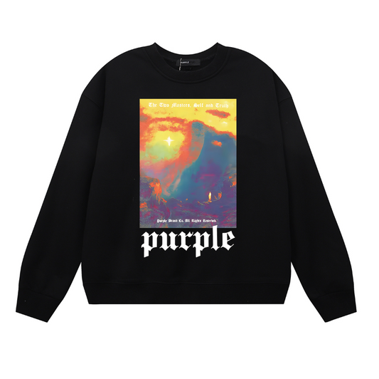 PURPLE  New sweatshirt 1138