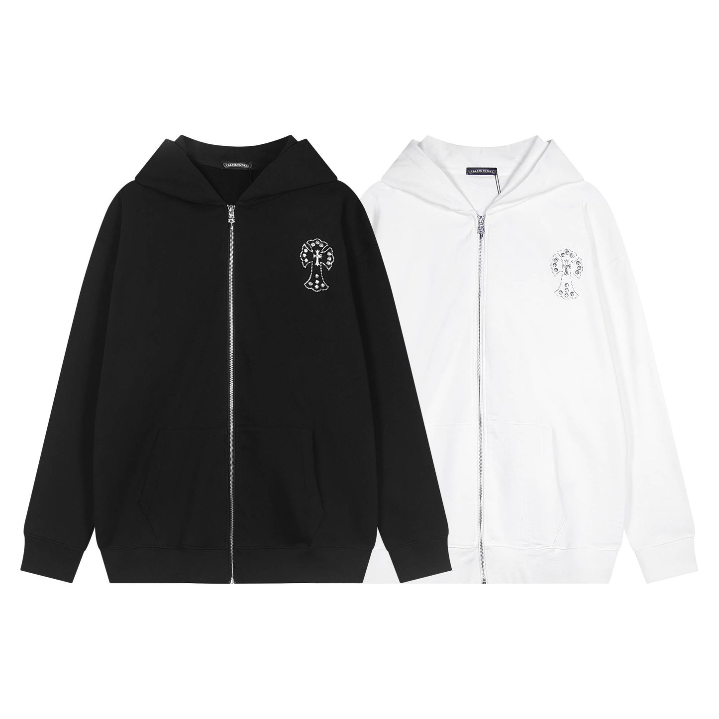 CHROME HEARTS  ZIP-UP Hoodie TQ02