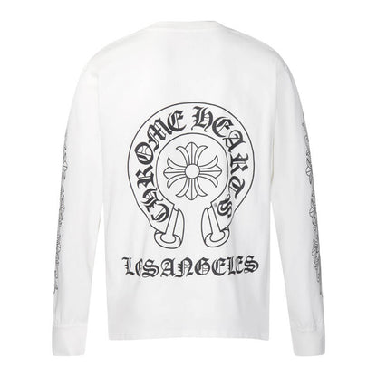 CHROME HEARTS  Men's Long-Sleeve T-shirtSweatshirt K8008