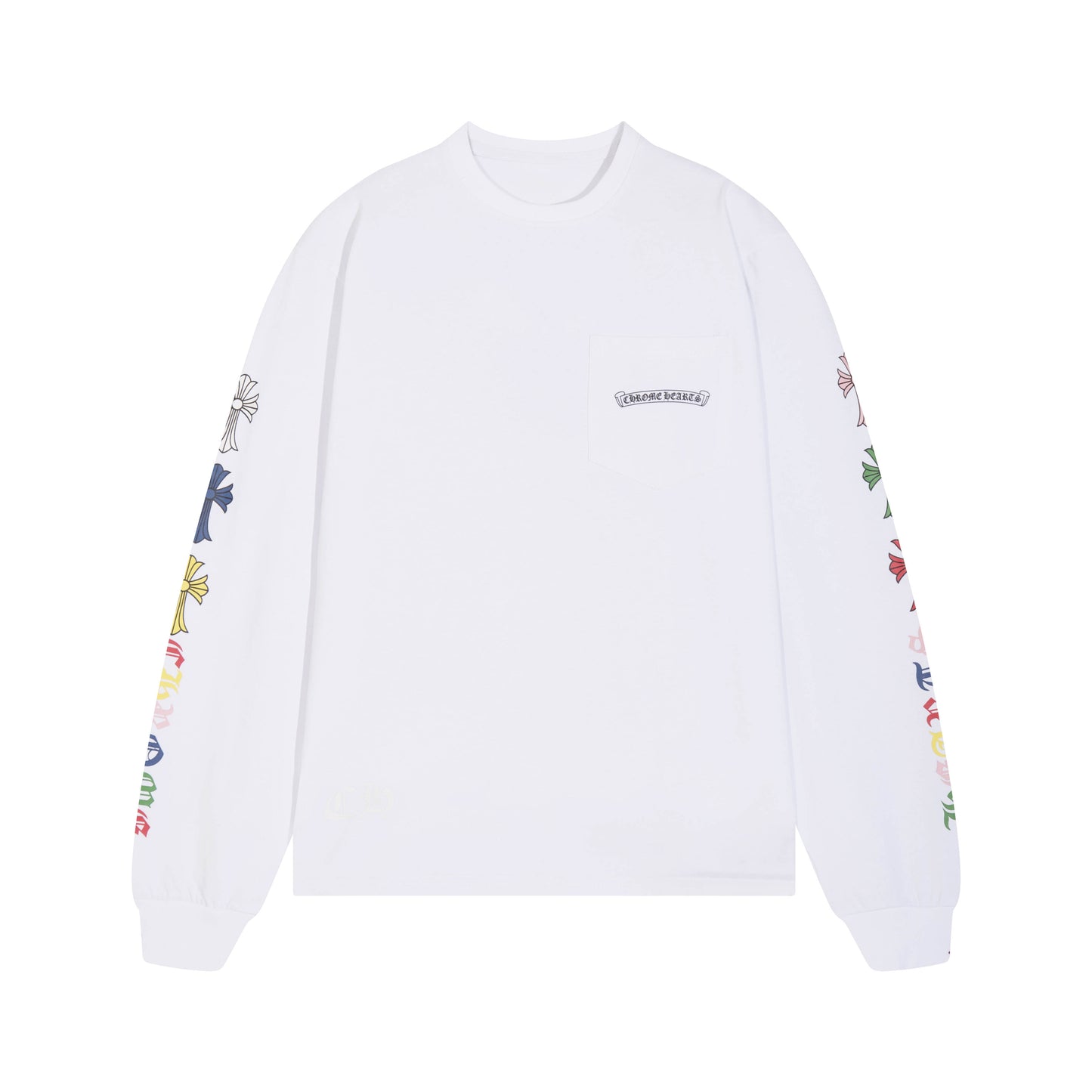 CHROME HEARTS  Men's Long-Sleeve T-shirtSweatshirt K8015