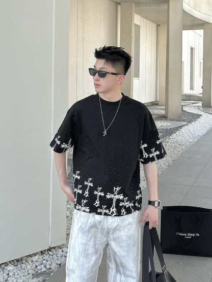 CHROME HEARTS  T-shirt-9051