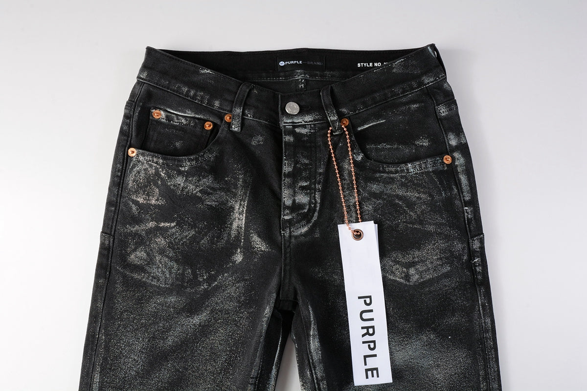 PURPLE  Luxury Jeans Designer Fashion Trousers Fashionable Pants Summer Breathable Cotton Blue Pants 9028