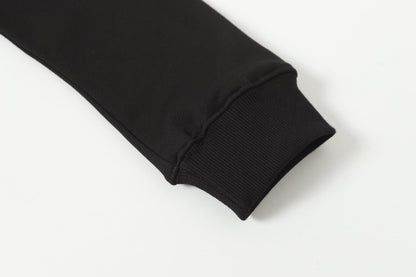 Chrome Hearts Rhinestone Horseshoe Hoodie - Black Gothic Streetwear Sweatshirt 2601