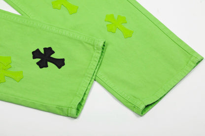 CHROME HEARTS  2025 NEW Pants 8166