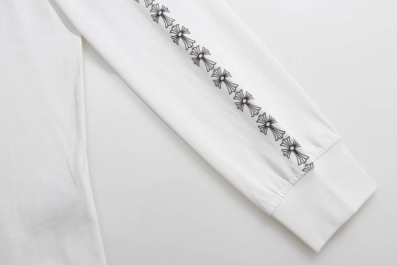 CHROME HEARTS  Men's Long-Sleeve T-shirtSweatshirt K9010