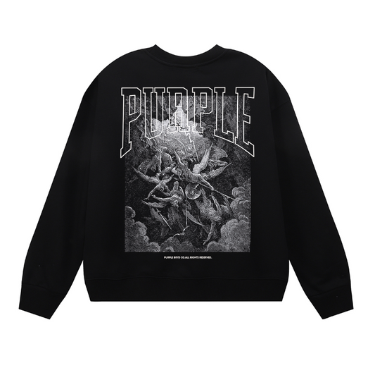 PURPLE   New sweatshirt 1152
