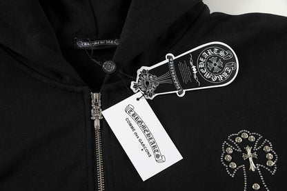 CHROME HEARTS  ZIP-UP Hoodie TQ02