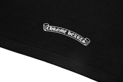 CHROME HEARTS  Neck Logo T-shirt K6022