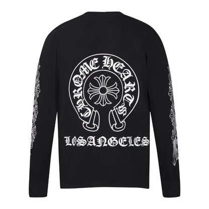 CHROME HEARTS  Men's Long-Sleeve T-shirtSweatshirt K8008