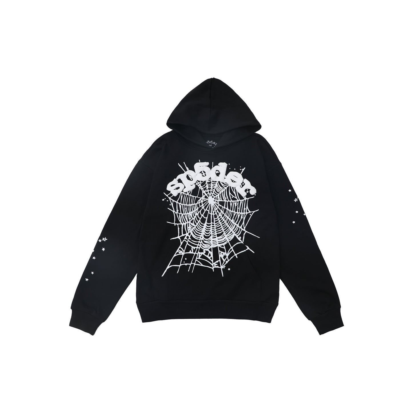 Sp5der OG Web Hoodie Black