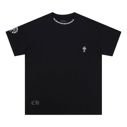 CHROME HEARTS  Neck Logo T-shirt K6022
