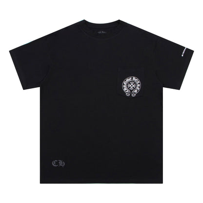 CHROME HEARTS Horse Shoe Logo Pocket T-Shirt K6013