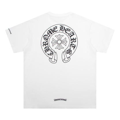CHROME HEARTS Horse Shoe Logo Pocket T-Shirt K6013