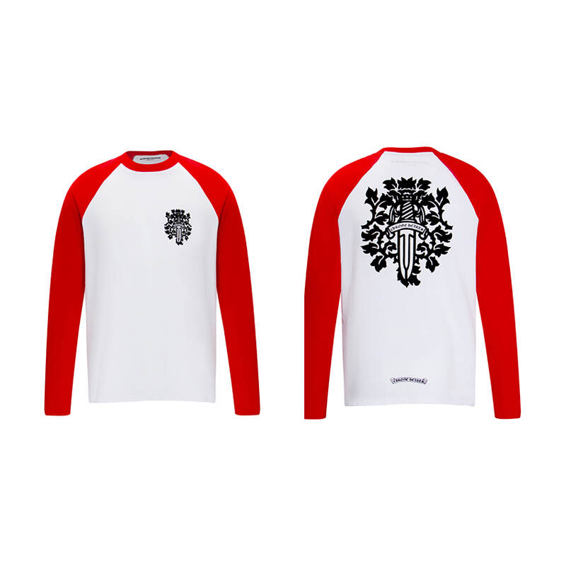 CHROME HEARTS  Men's Long-Sleeve T-shirtSweatshirt K9001