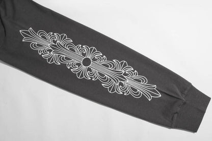 CHROME HEARTS  Men's Long-Sleeve T-shirtSweatshirt K8005