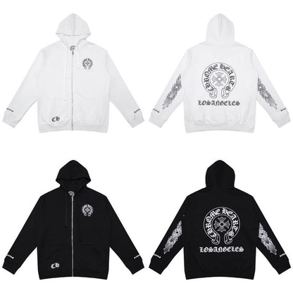 CHROME HEARTS  ZIP-UP Hoodie K5009