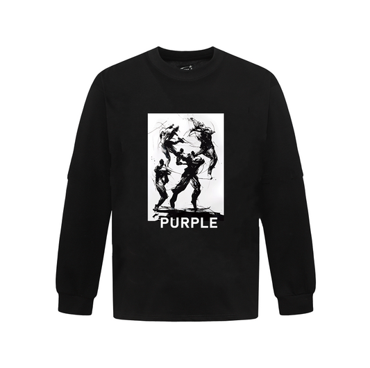 PURPLE  New sweatshirt 0024