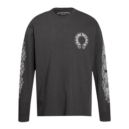 CHROME HEARTS  Men's Long-Sleeve T-shirtSweatshirt K8005