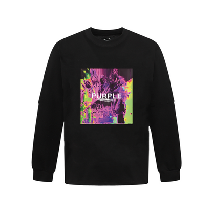 PURPLE  New sweatshirt 0016