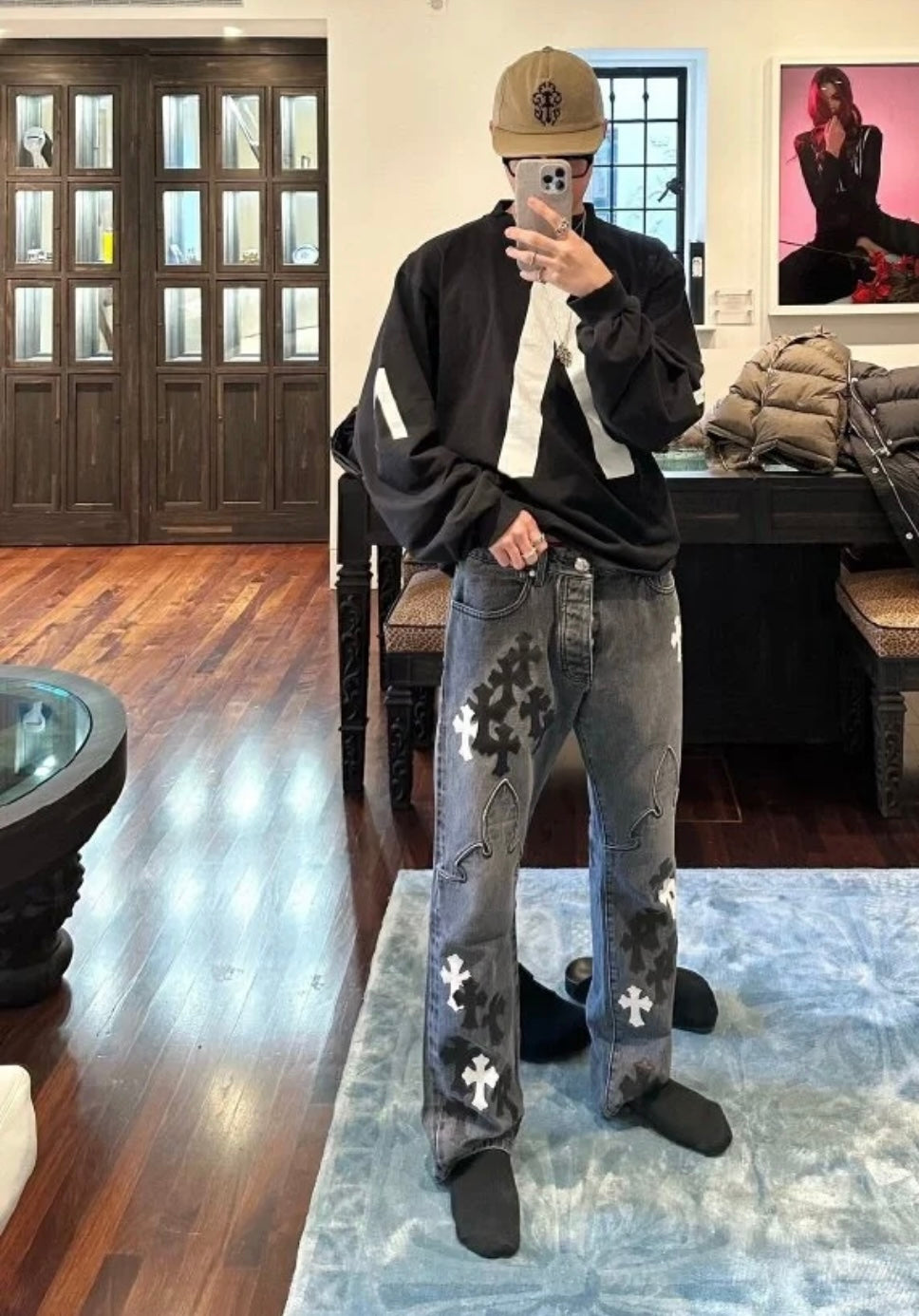 CHROME HEARTS  2025 NEW Pants