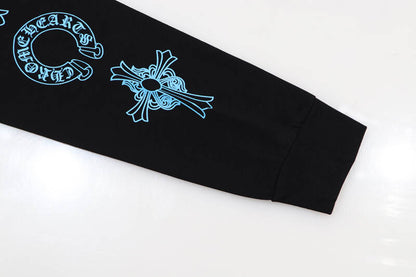 CHROME HEARTS  Men's Long-Sleeve T-shirtSweatshirt K8018
