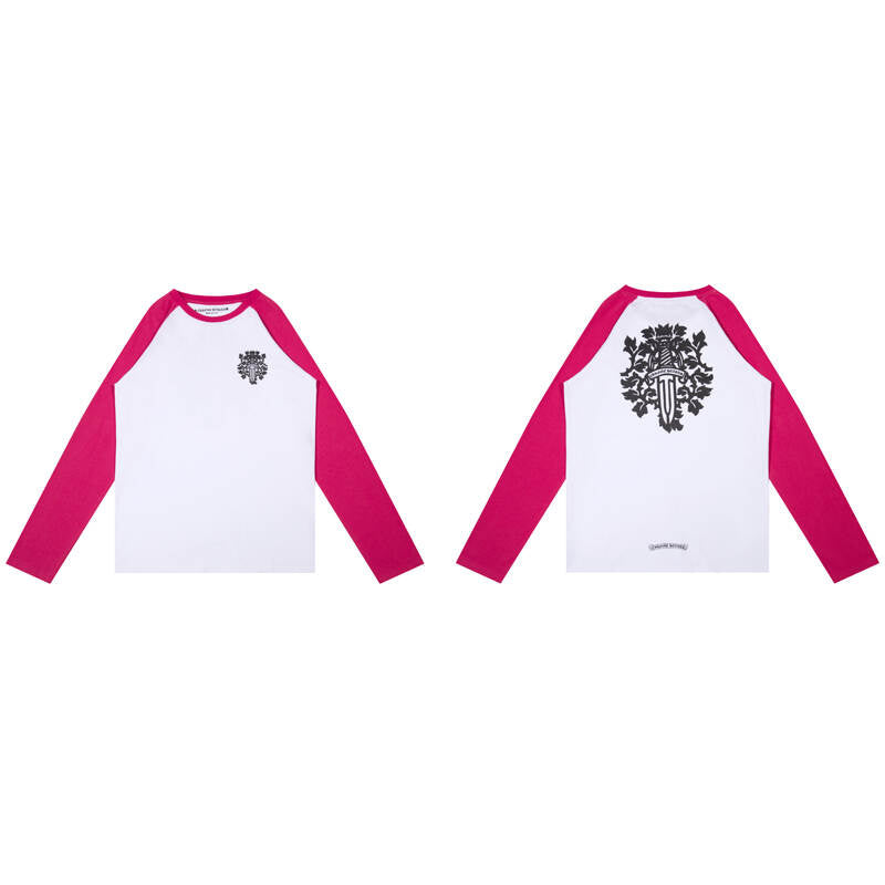CHROME HEARTS  Men's Long-Sleeve T-shirtSweatshirt K9001