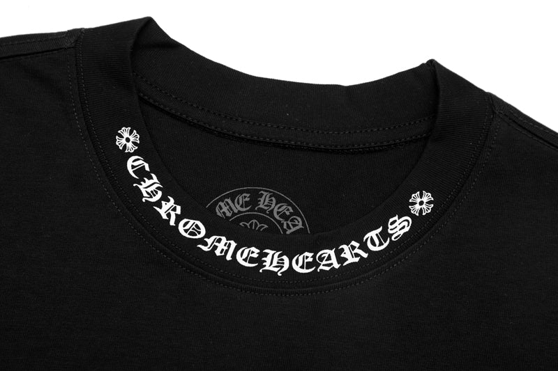 CHROME HEARTS  Neck Logo T-shirt K6022