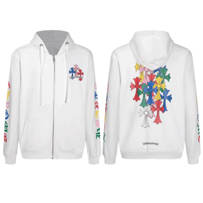 CHROME HEARTS  ZIP-UP Hoodie 5010