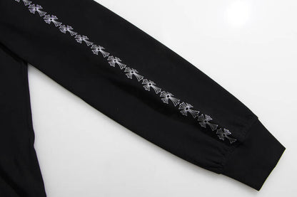 CHROME HEARTS  Men's Long-Sleeve T-shirtSweatshirt K9010
