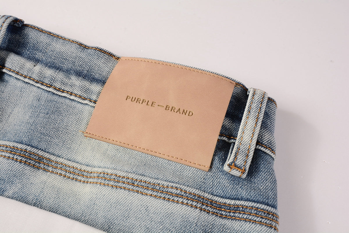 PURPLE  New Purple Personality Fashion Jeans 9038