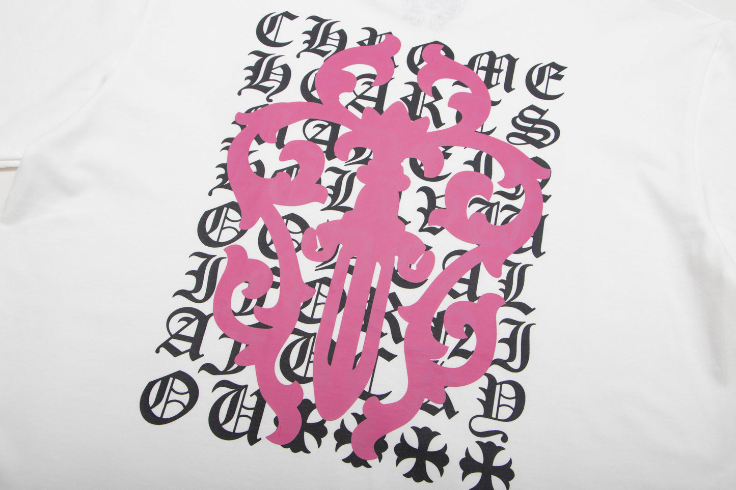 CHROME HEARTS  Eye Chart Dagger T-shirt K6025