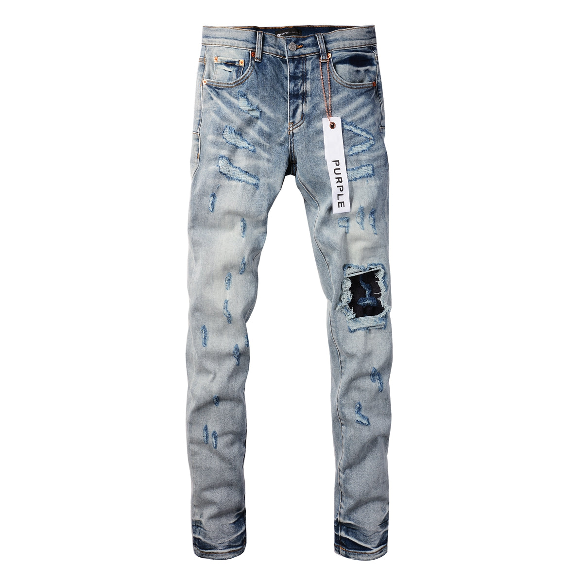PURPLE  New Purple Personality Fashion Jeans 9038