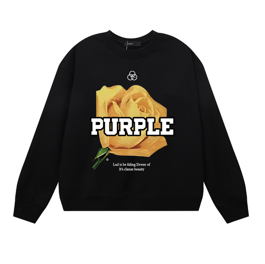 PURPLE  New sweatshirt 1143