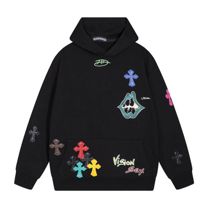 CHROME HEARTS  Hoodie 7012