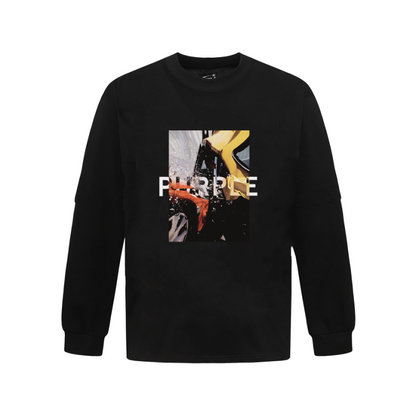 PURPLE  New sweatshirt 0018