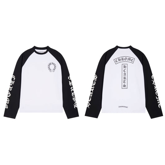 CHROME HEARTS  Men's Long-Sleeve T-shirtSweatshirt K9003
