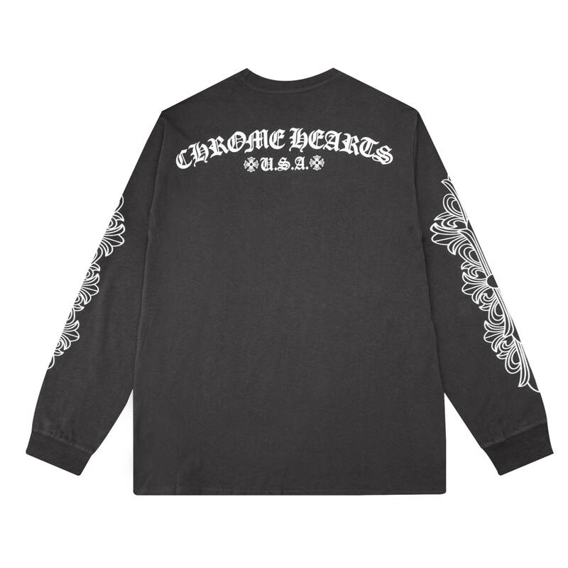 CHROME HEARTS  Men's Long-Sleeve T-shirtSweatshirt K8005