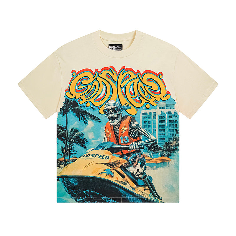 God Speed 2025 New fashion T-shirt 3111