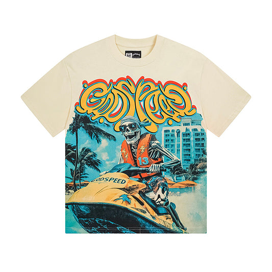 God Speed 2025 New fashion T-shirt 3111