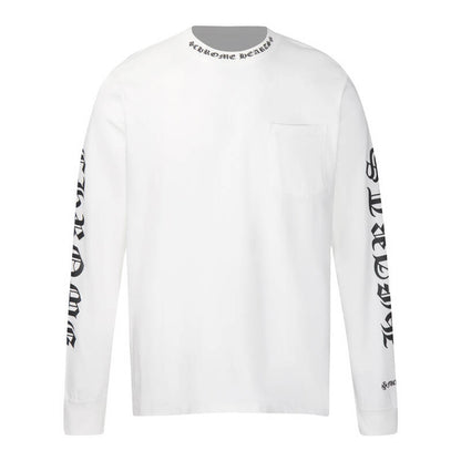 CHROME HEARTS  Men's Long-Sleeve T-shirtSweatshirt K9011