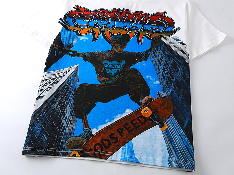 God Speed 2025 New fashion T-shirt 3128
