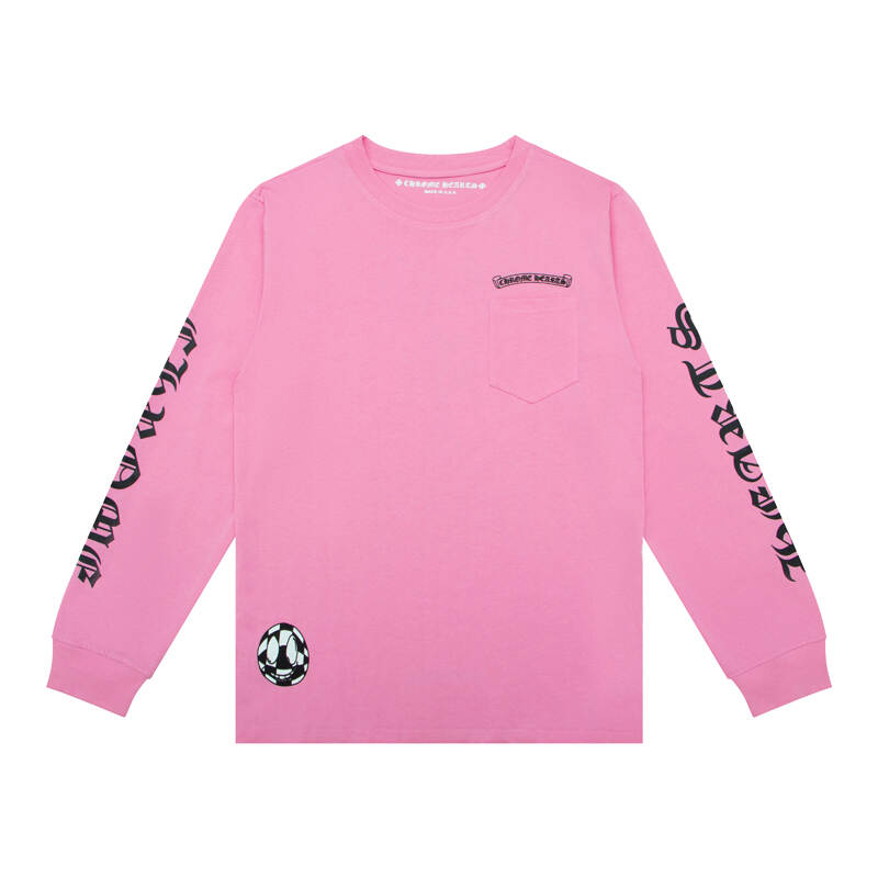 CHROME HEARTS  Men's Long-Sleeve T-shirtSweatshirt K8002