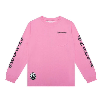 CHROME HEARTS  Men's Long-Sleeve T-shirtSweatshirt K8002