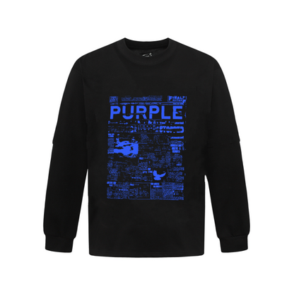 PURPLE  New sweatshirt 0031