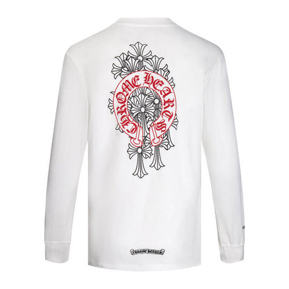 CHROME HEARTS  Men's Long-Sleeve T-shirtSweatshirt K8006