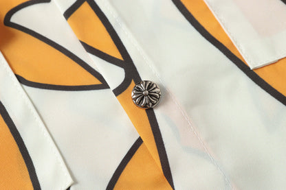 CHROME HEARTS  Quick-drying short-sleeved shirts are super popular 2285