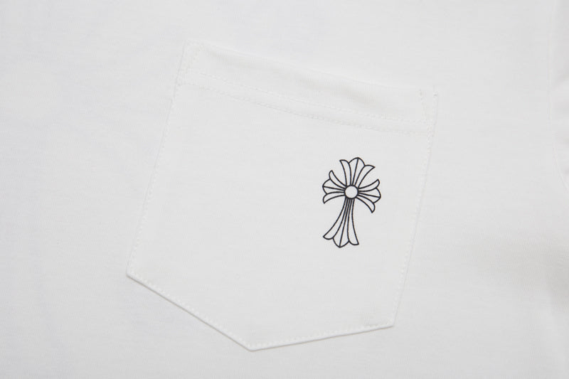 CHROME HEARTS  Neck Logo T-shirt K6022