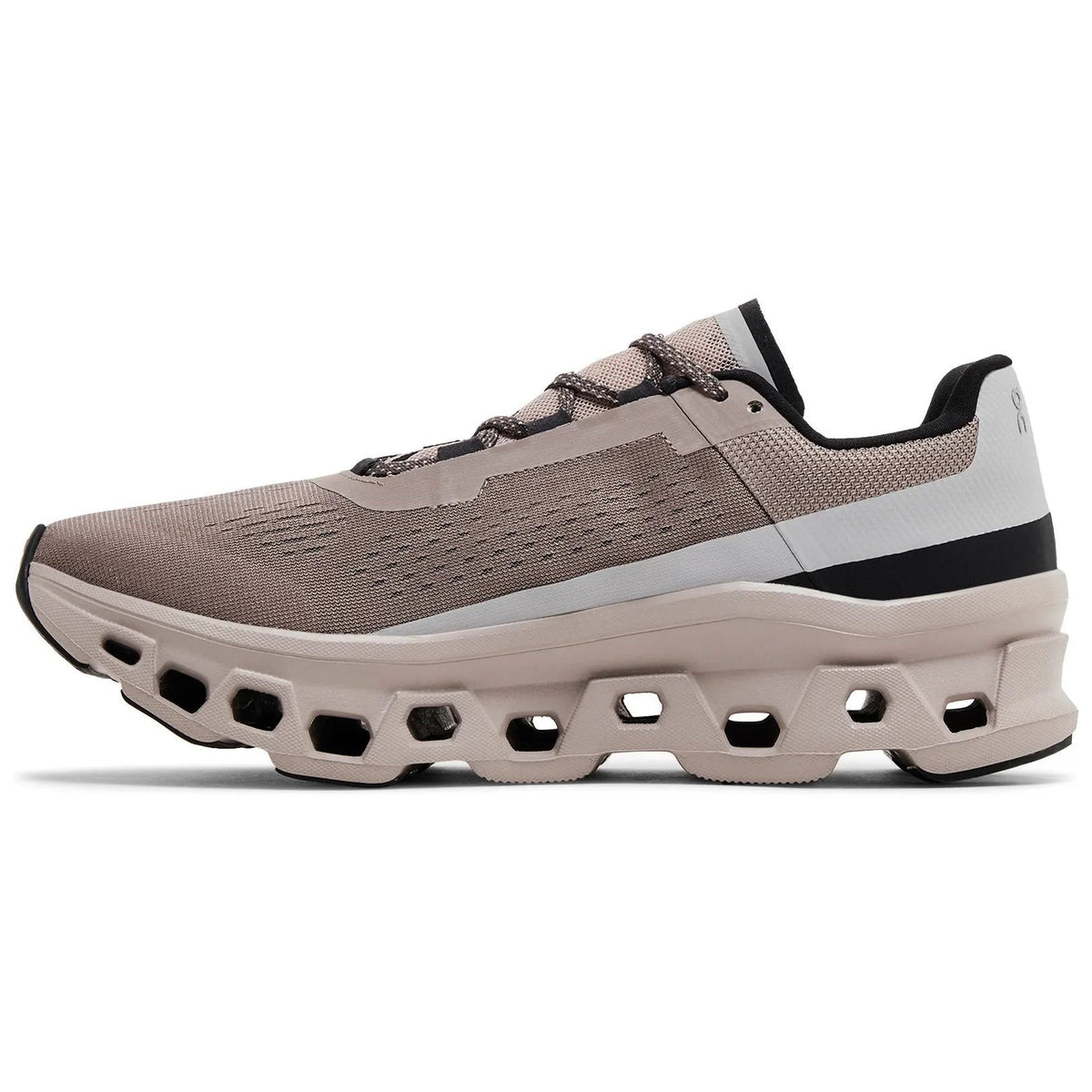 On Cloudmonster Cinder Fog Running Shoes