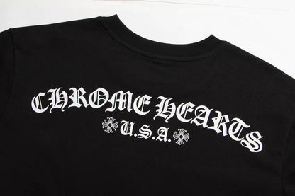 CHROME HEARTS  Men's Long-Sleeve T-shirtSweatshirt K8005