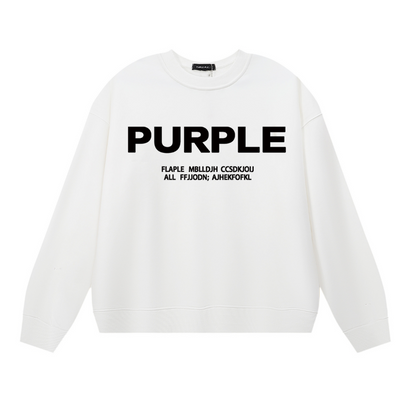 PURPLE  New sweatshirt 1142
